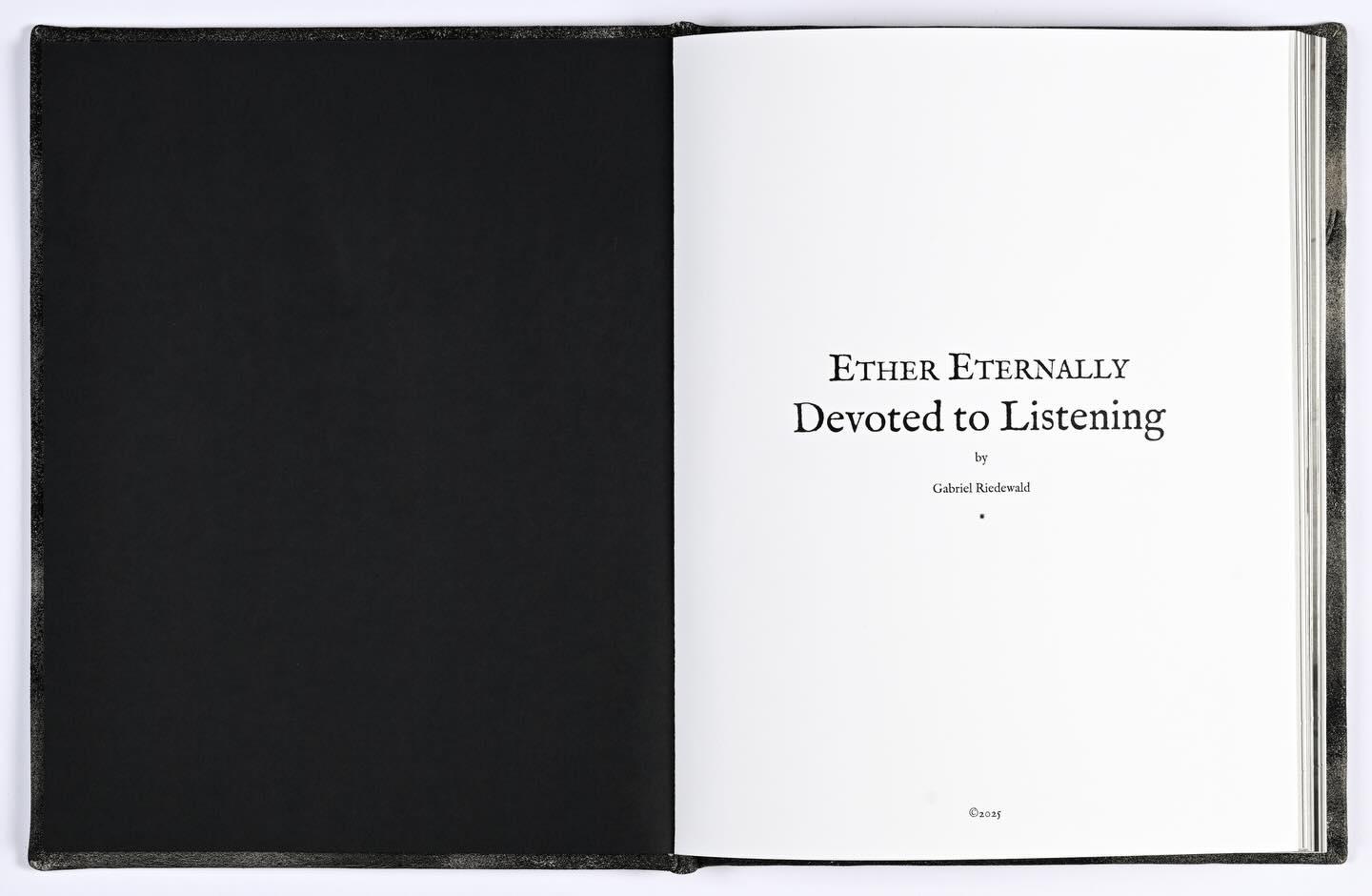 Ether Eternally / Devoted to Listening 4